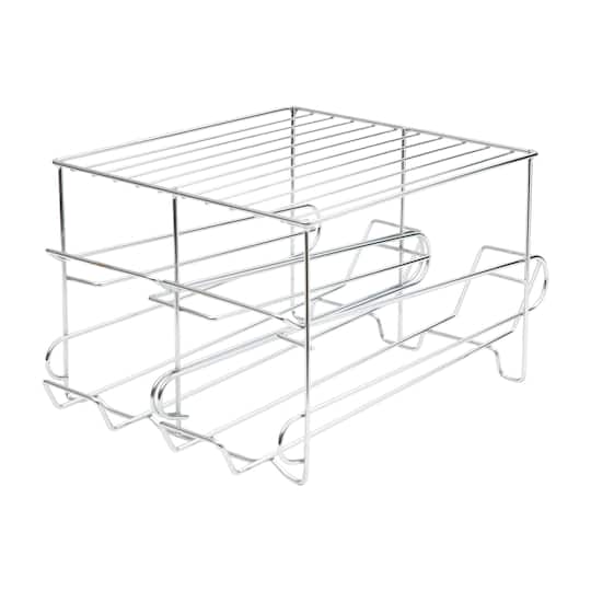 Organize It All Chrome 24 Can Organizer Rack